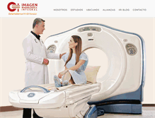 Tablet Screenshot of imagenradiologica.com